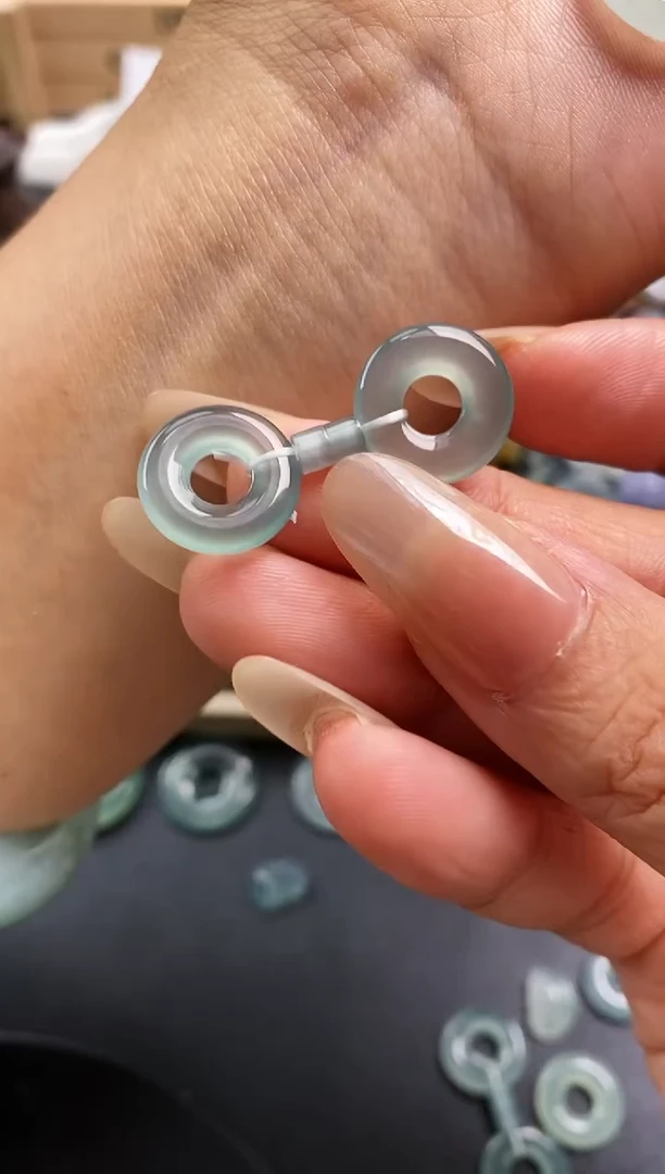 裸石翡翠福利品  甜甜圈