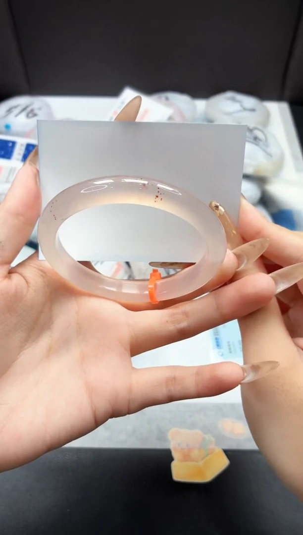 未镶嵌手镯石英质玉77/草花60.5