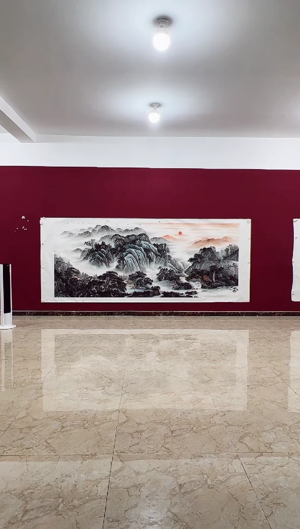 国画竹*青张现民国画作品