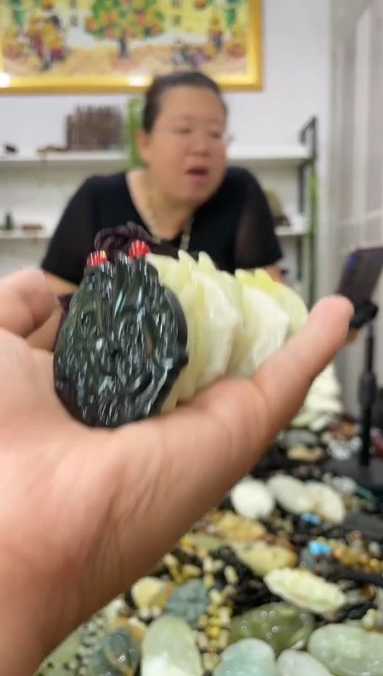 岫玉未镶嵌挂件多样性发货其中发一件