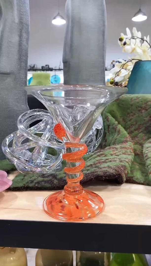 慕忆家手作琉璃花瓶瑕