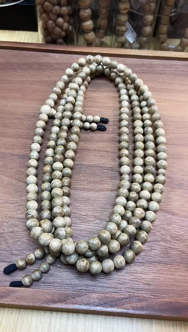 沉香手串卓CR0173正区文莱绿底卡8*108 23g+天然野多样性发一