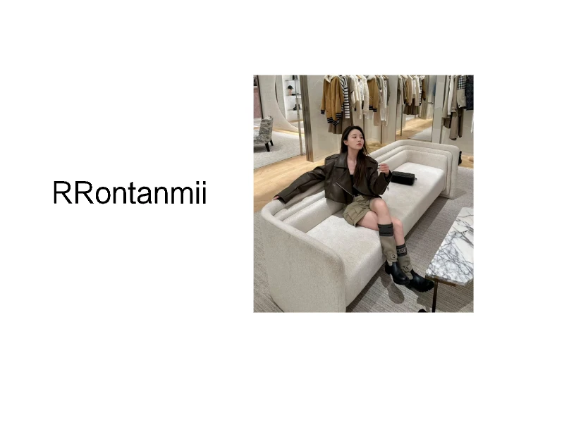 RRontanmii  骑士靴女靴靴百搭高筒靴瘦瘦靴时装靴秋季