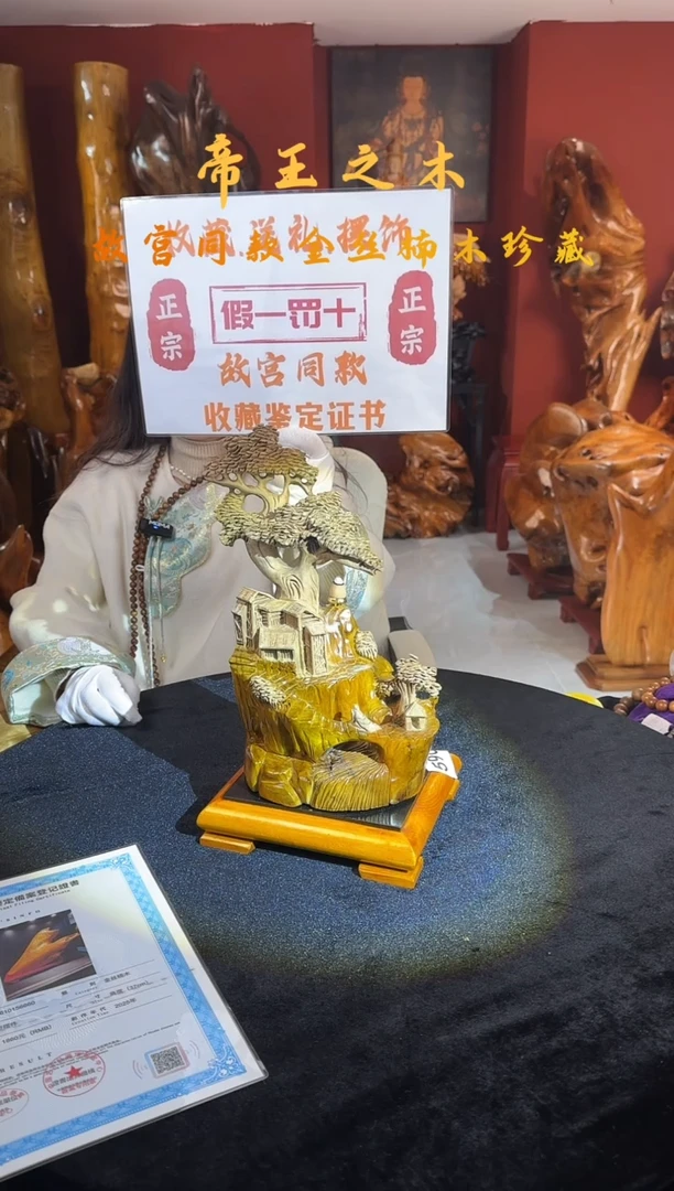 金丝楠金丝楠木随形孤品摆件596