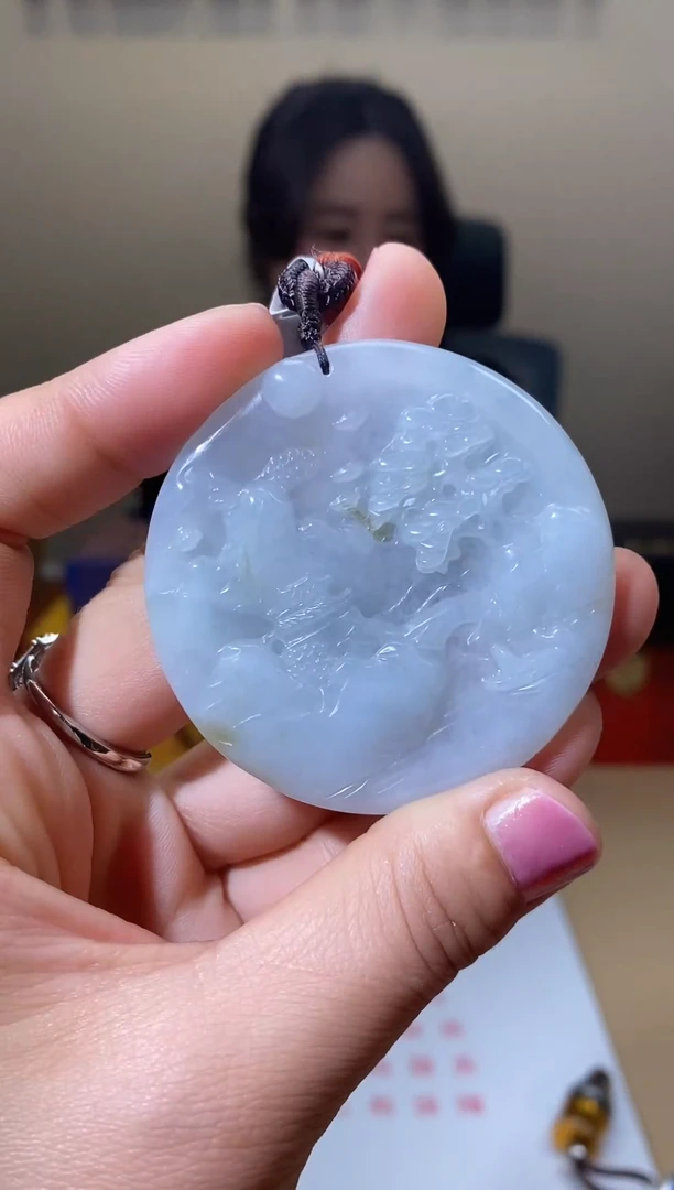 【闪购商品】翡翠颈饰未镶嵌天然A货翡翠
