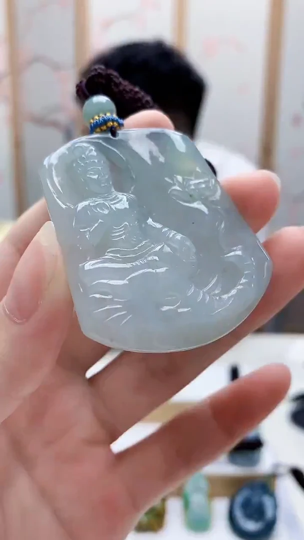 未镶嵌定制翡翠5028ry-毛货挂件63