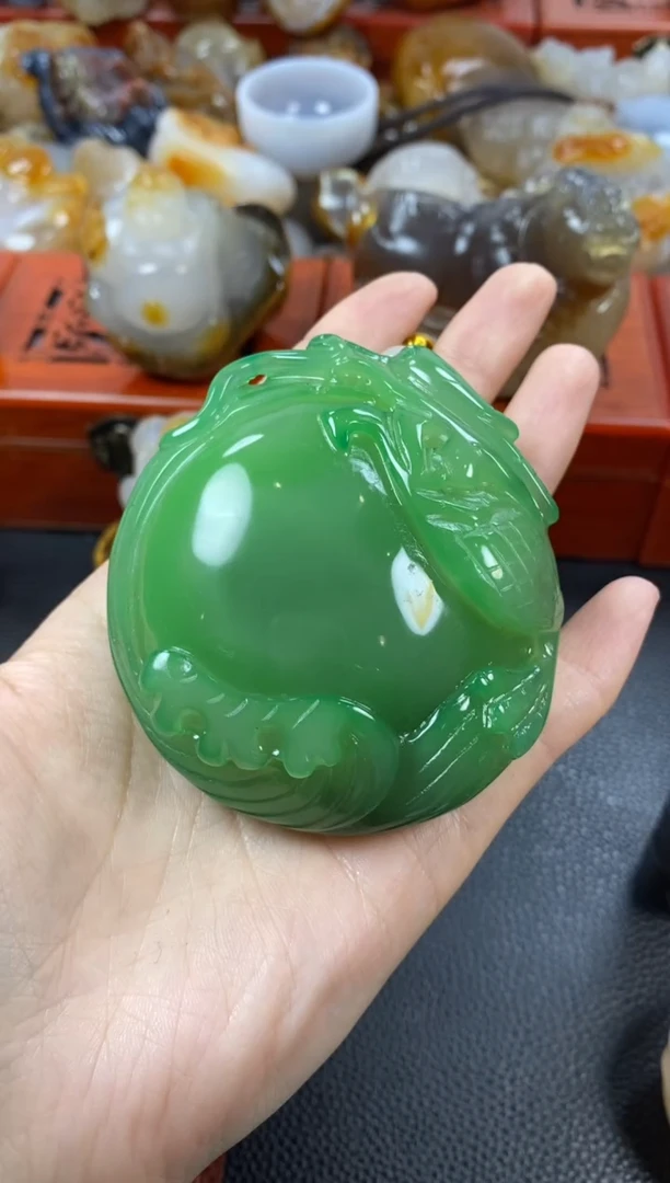 【闪购商品】玛瑙/玉髓手把未镶嵌1
