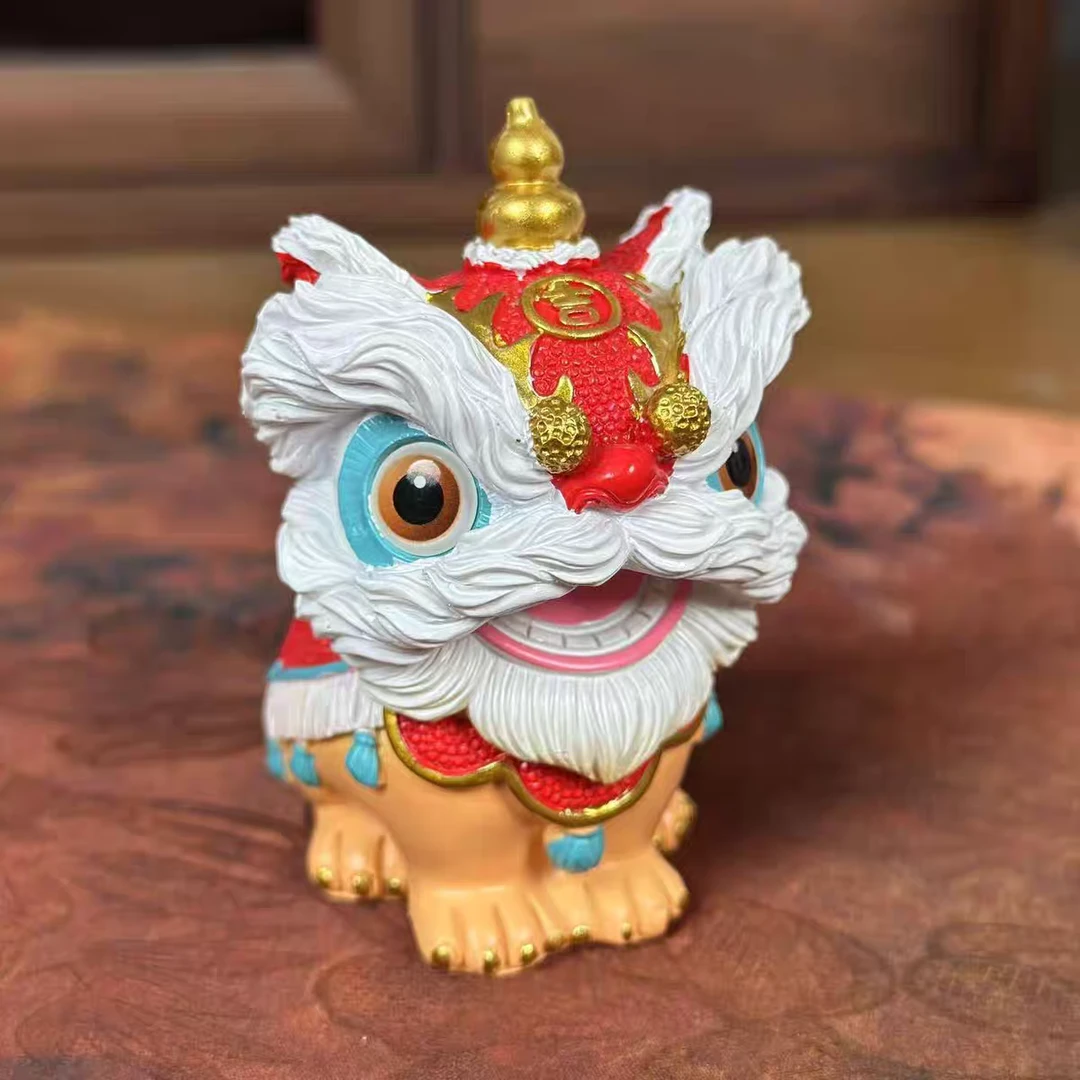 【陶珊居】红蓝醒狮茶宠（Q7026+Q7027）