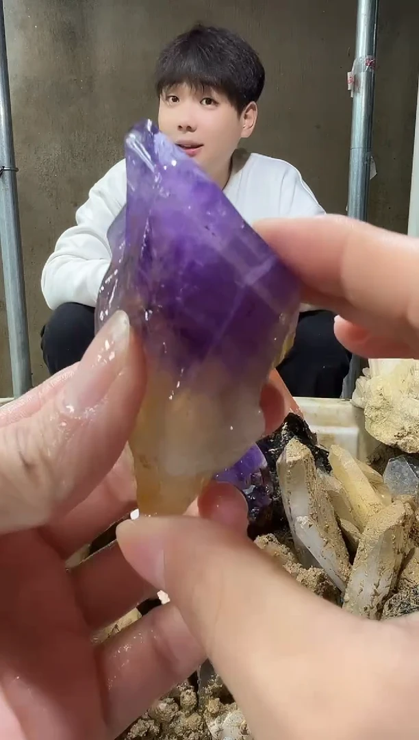 未镶嵌大型摆件（非配饰）水晶468紫水晶