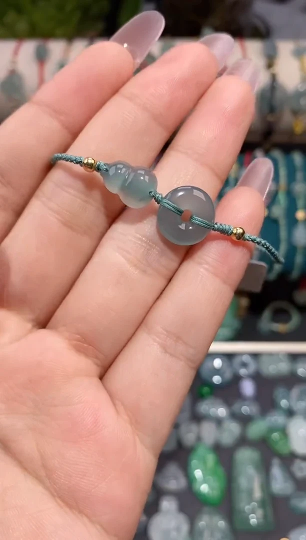 散珠翡翠翡翠手绳