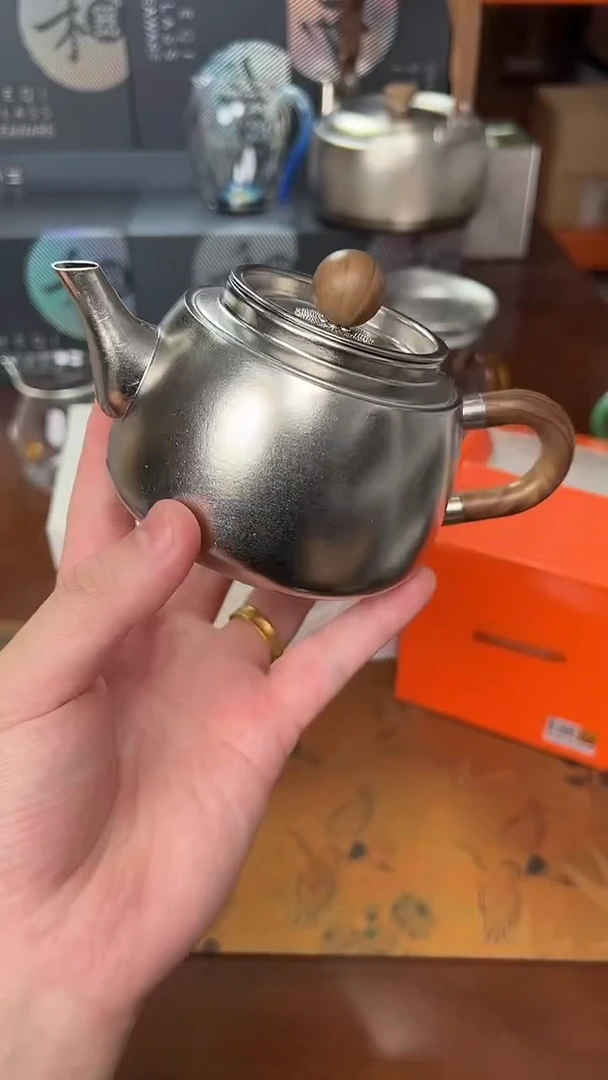 @@器态纯钛泡茶壶
