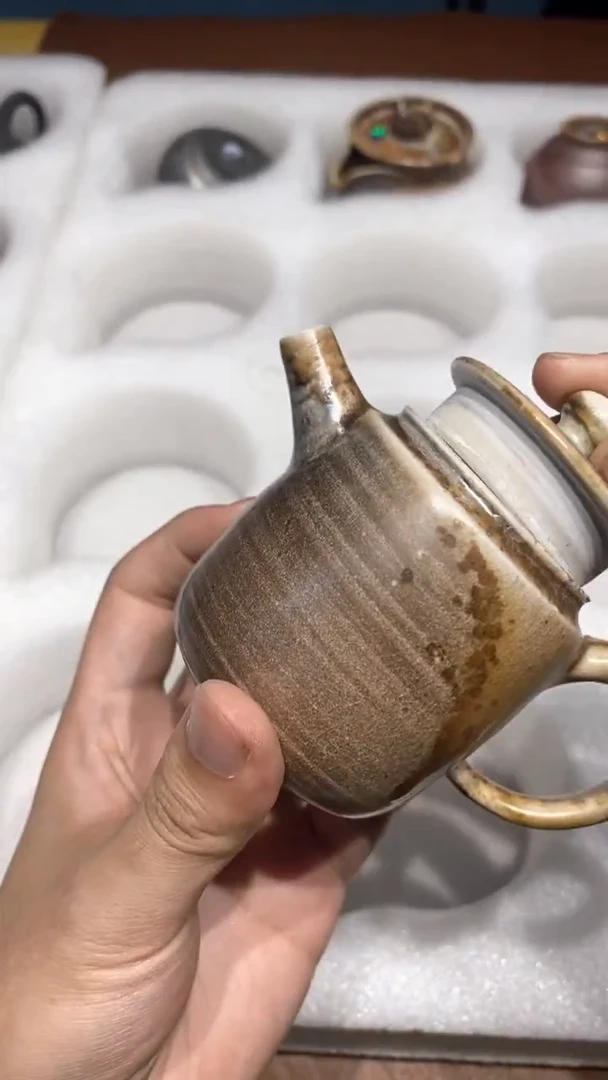 奢瓷/瑞寅柴烧茶器（壶）297 微瑕