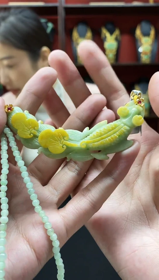 颈饰未镶嵌翡翠翡翠吊坠