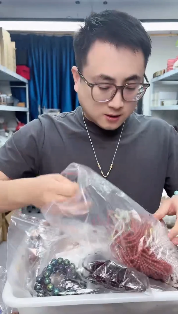 颈饰未镶嵌紫晶紫水晶散珠一条