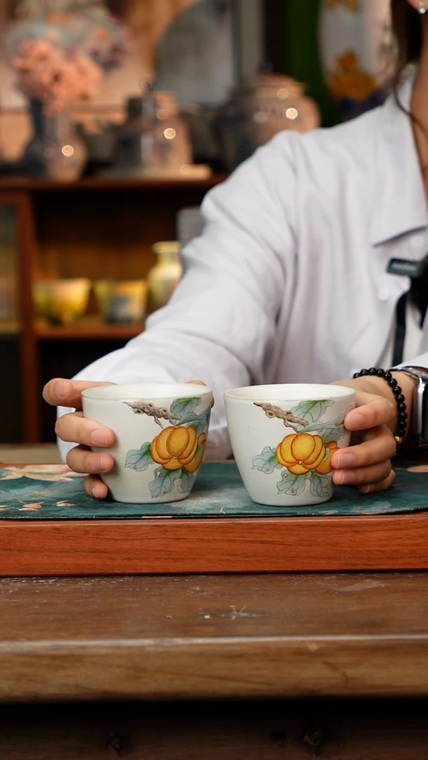 杯子夏日专享福利可乐杯凉水壶咖啡杯茶具（釉下彩）