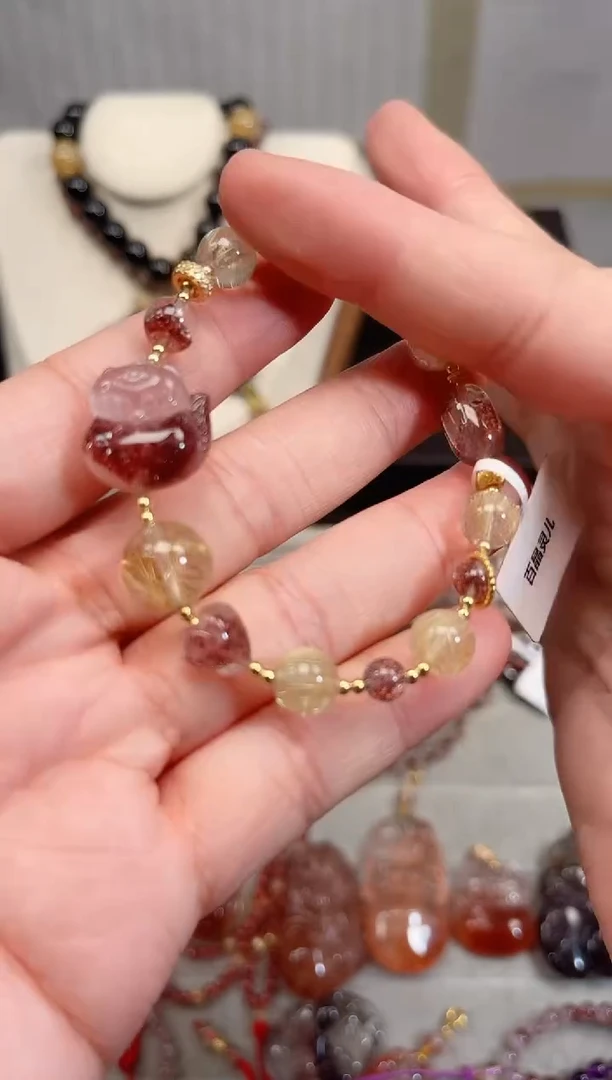 颈饰未镶嵌水晶【百晶灵儿】定制款