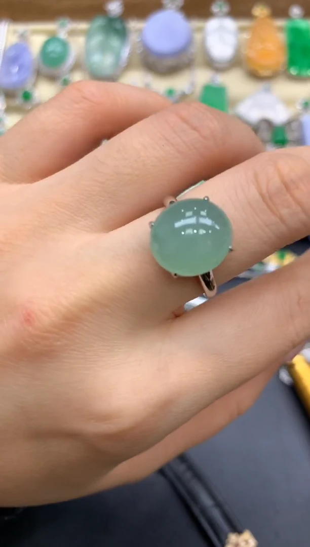 【闪购商品】翡翠戒指18K金镶嵌282-中国好珍宝