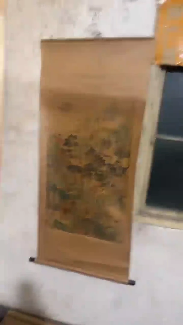 老家的一个没坏的年画
