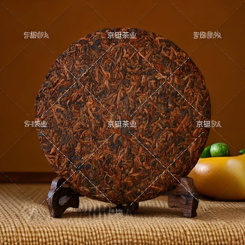 96年 Z茶 小黄印 云南七子饼茶 21克