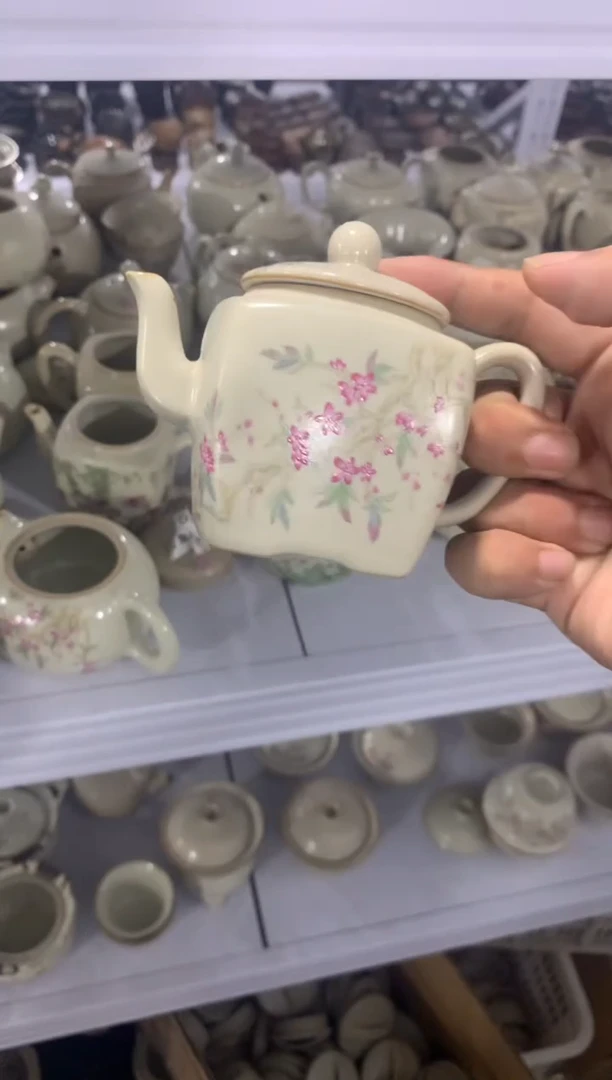 【清！一件不留】汝窑、茶壶盖碗茶杯主人杯微矿点