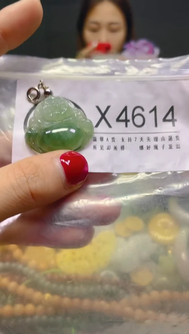 颈饰未镶嵌翡翠/X/翡翠A货，一件也是批发价