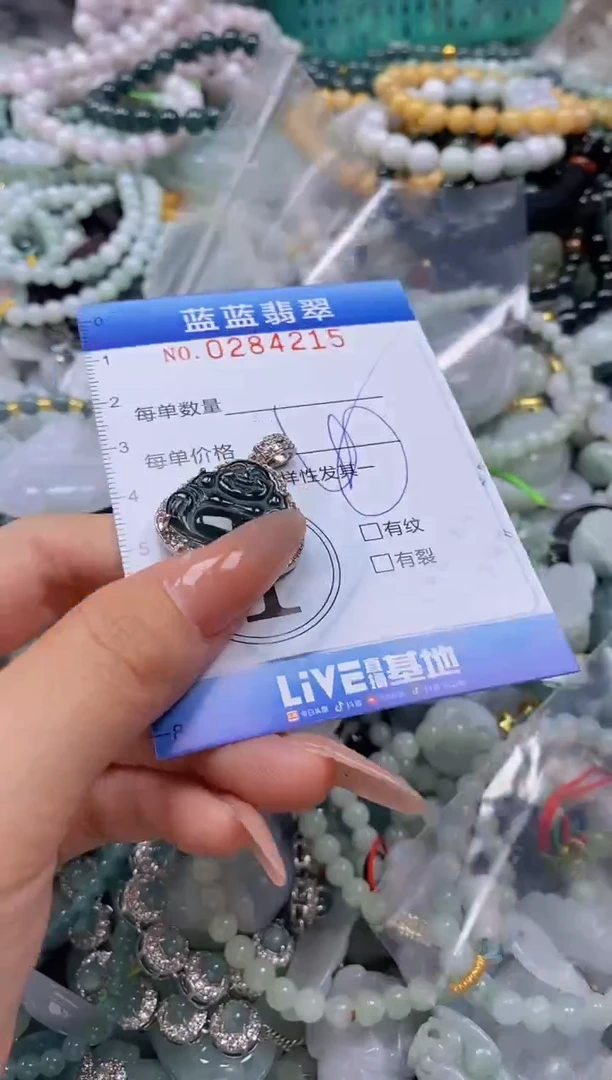 翡翠未镶嵌颈饰闪购0284215