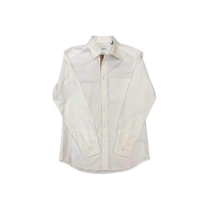 BURBERRY/博柏利经典白色衬衫  wx