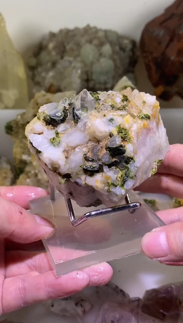 未镶嵌珠宝半成品水晶49号237g四川美姑超七花园水晶