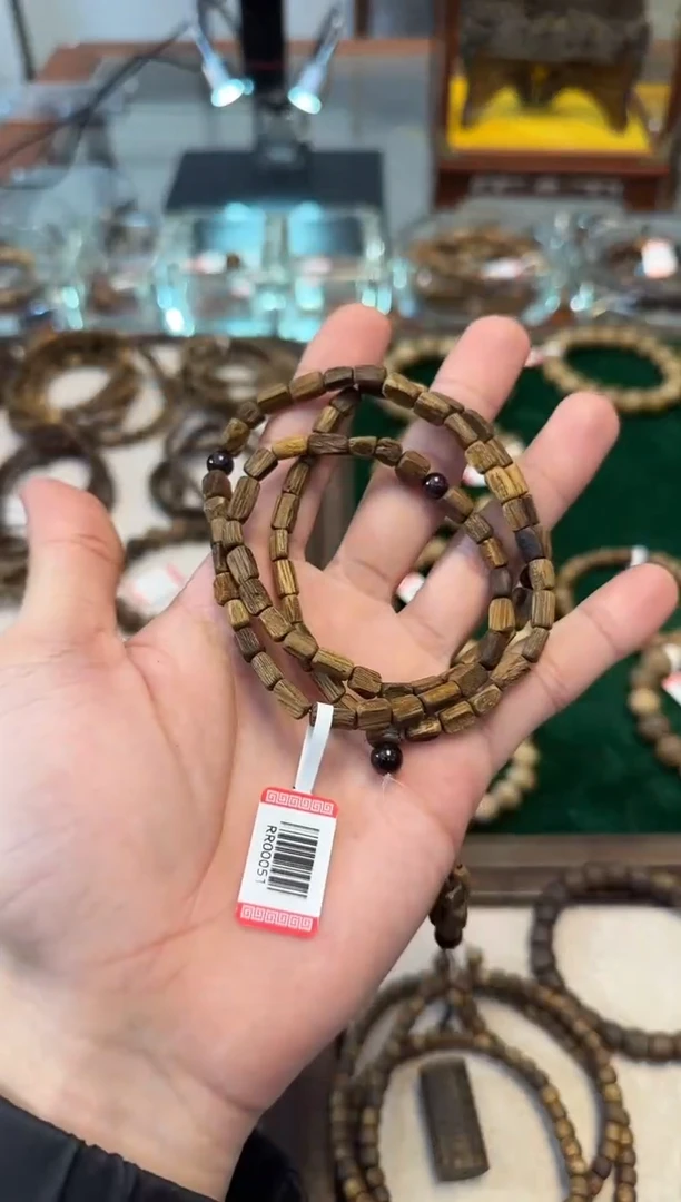 【闪购商品】沉香手串 马泥涝老料多圈9克