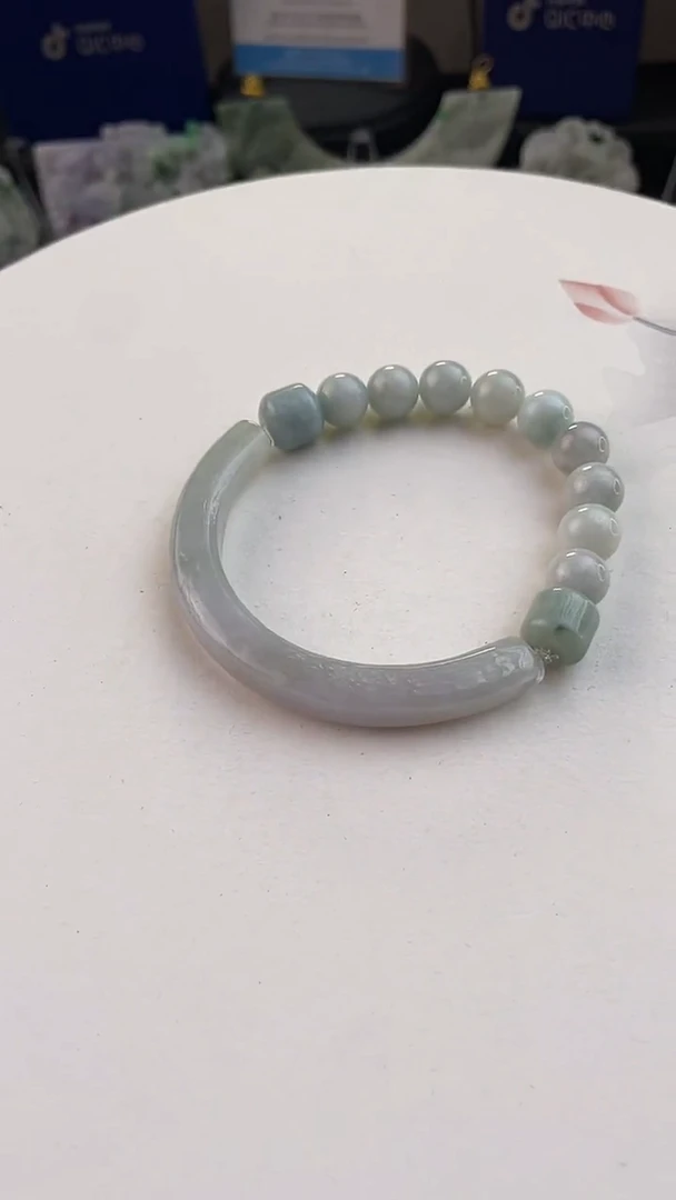 未镶嵌手链翡翠手工定制默认微瑕主播介绍为准