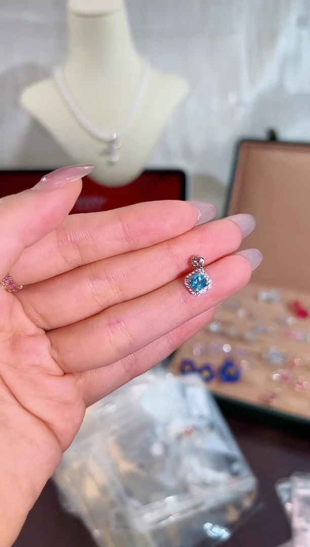 18K金镶嵌颈饰紫晶BN12948#-W#8