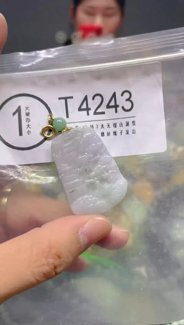 翡翠未镶嵌颈饰/T/翡翠A货,1件也是批发价