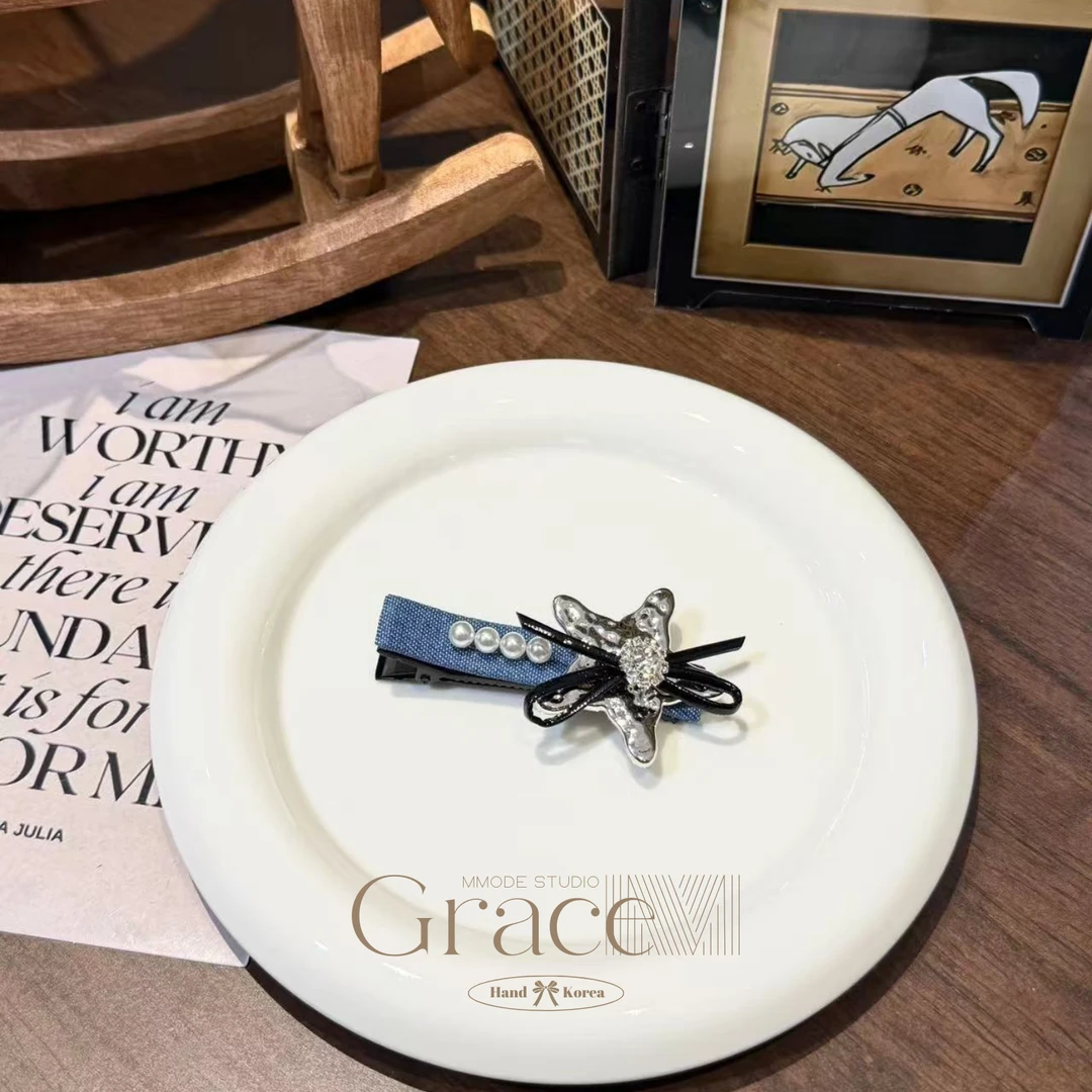 「海星物语」韩国25刘海夹侧边夹顶夹鸭嘴夹