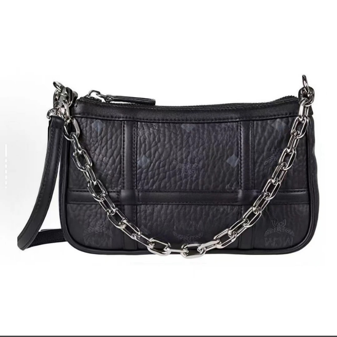 修复品 95新 MCM 95新 MCM 麻将包小号黑色 俊