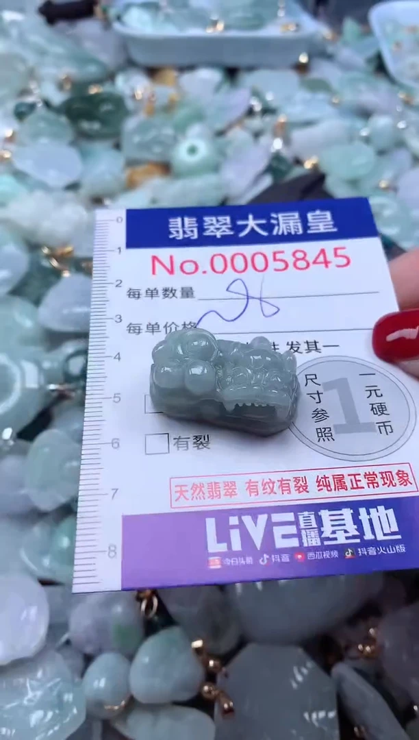 颈饰未镶嵌翡翠5845