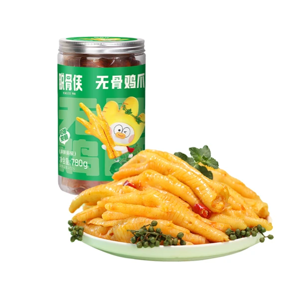 脱骨侠麻辣藤椒无骨鸡爪 780g