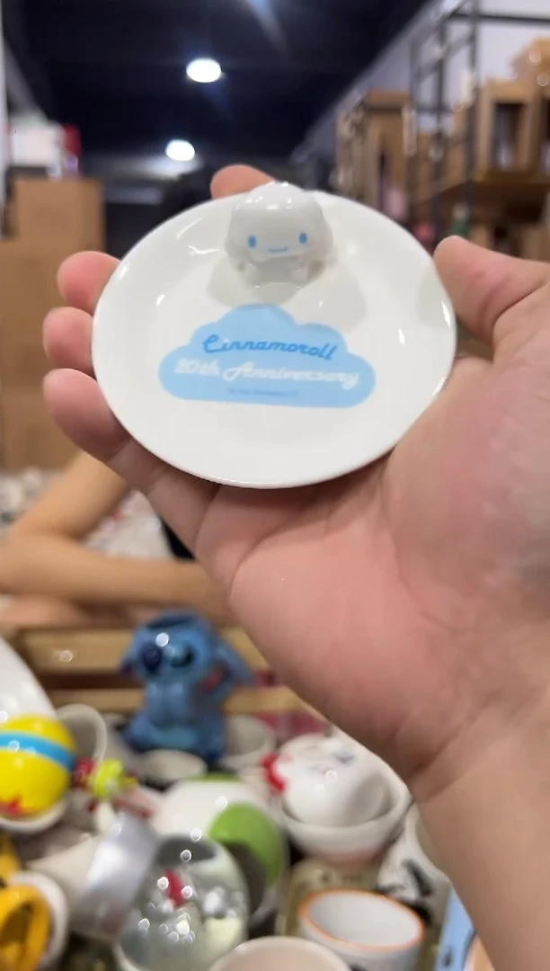 瓷片玉桂狗蘸料碟