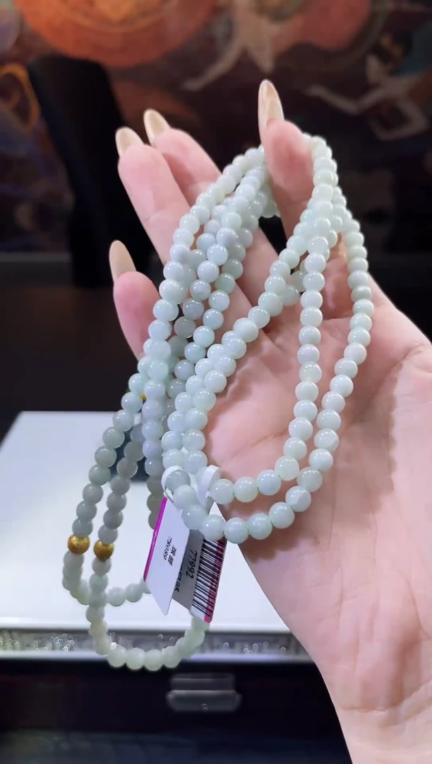 翡翠未镶嵌颈饰多样性发其一56