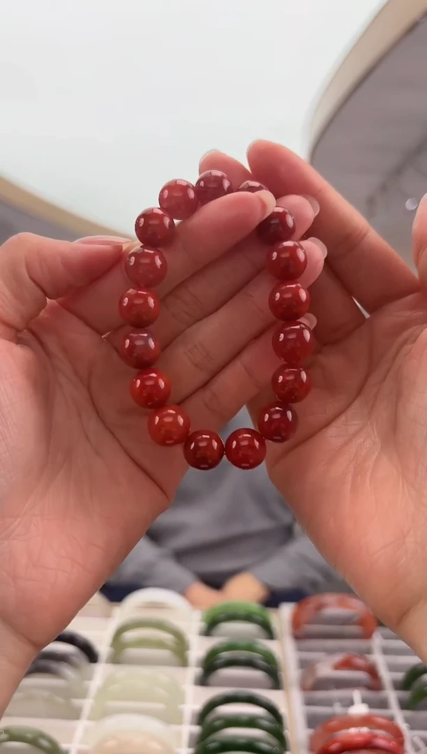 未镶嵌手串南红玛瑙0****o19