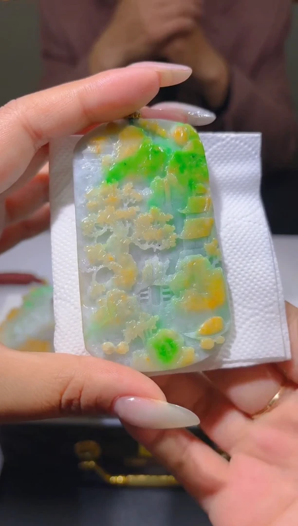 未镶嵌定制翡翠21/1230/L/山水