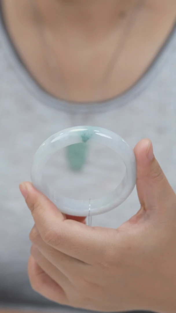 未镶嵌手镯翡翠翡翠手镯L0384