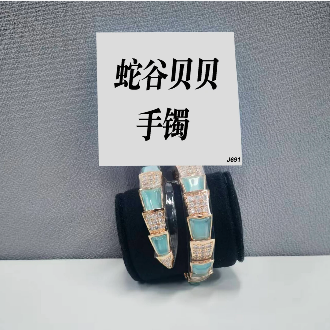 钛钢手镯 蛇谷贝贝手镯  ZF-J691