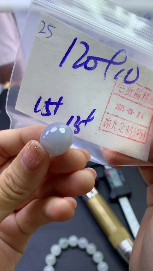 未镶嵌定制翡翠25小桶珠*130元毛货需精抛光