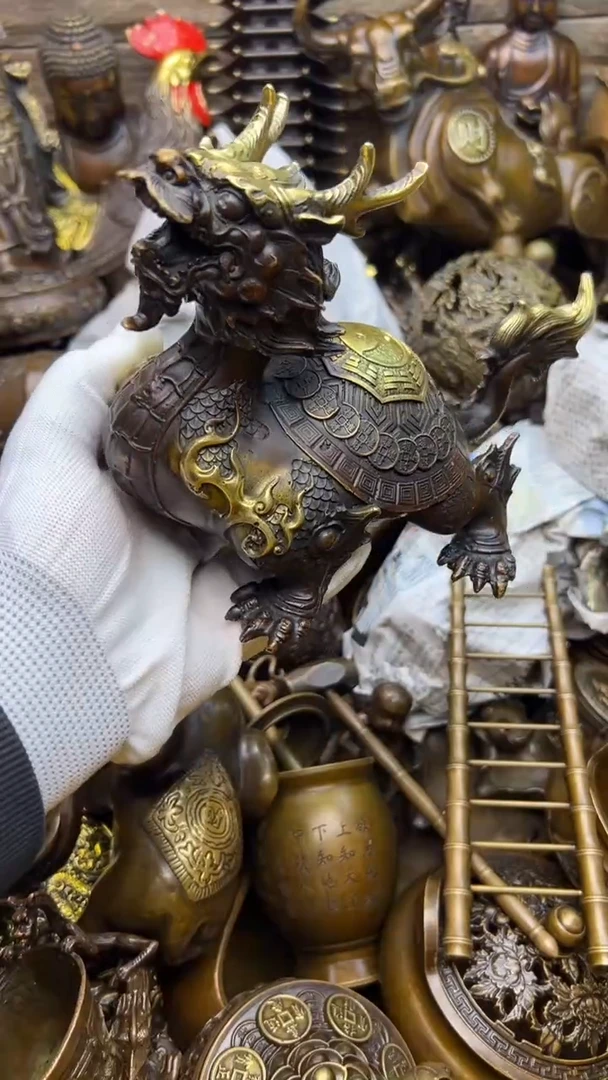 精美铜器，点击下单