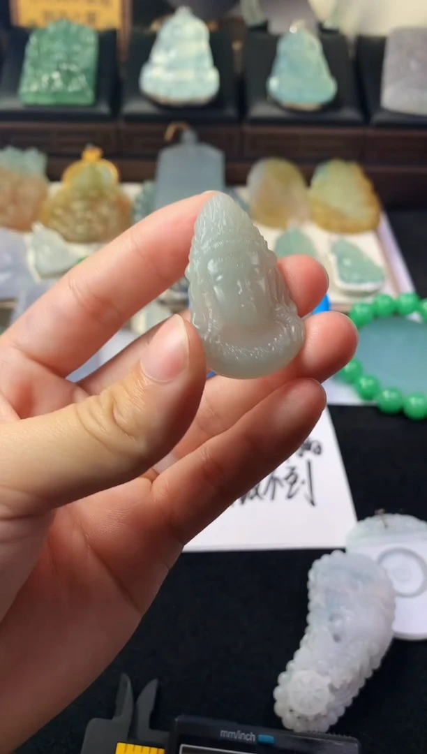 未镶嵌定制翡翠己*1毛货不退不换