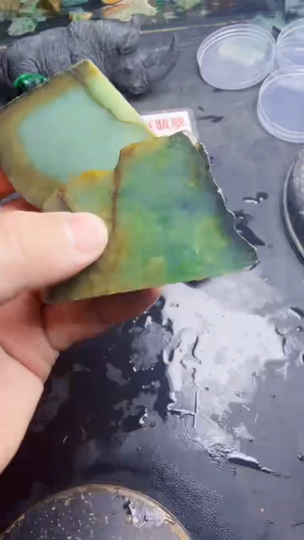 未镶嵌挂件翡翠天然翡翠053