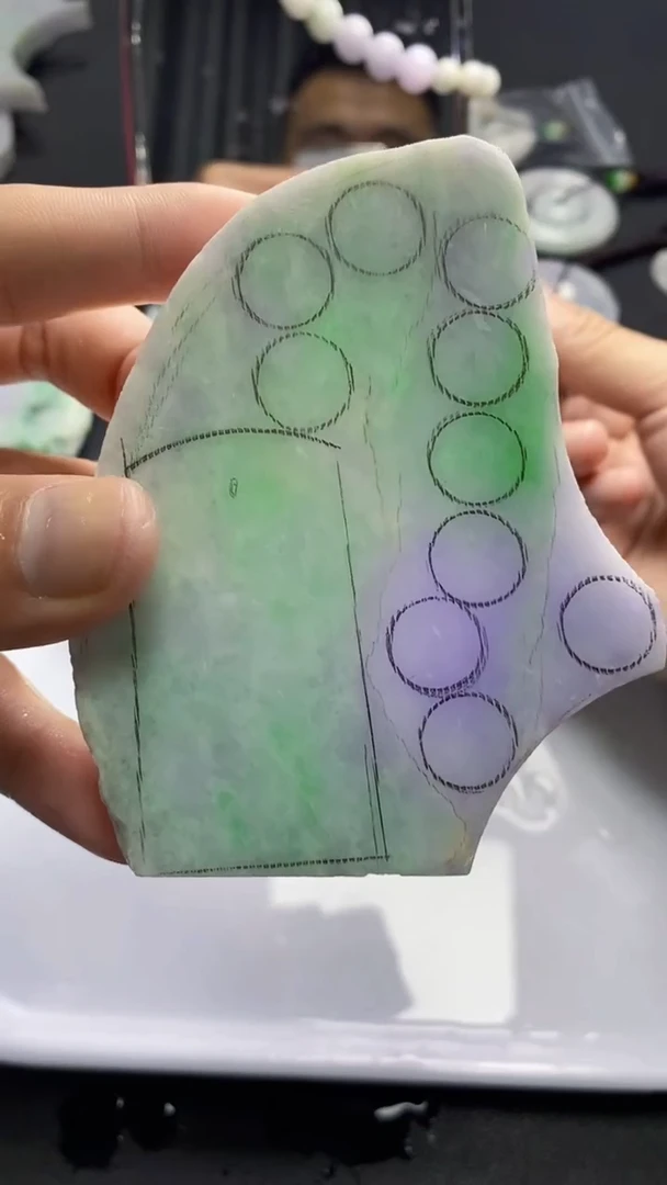 裸石翡翠缅甸A货【海】A006