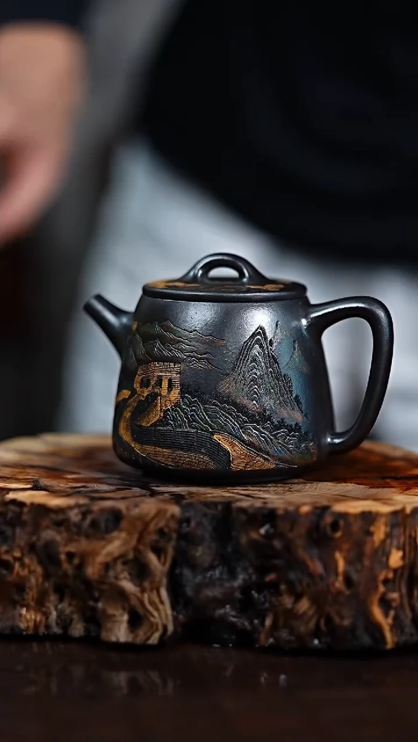 茶壶紫砂宜兴知衍传器原矿全手12