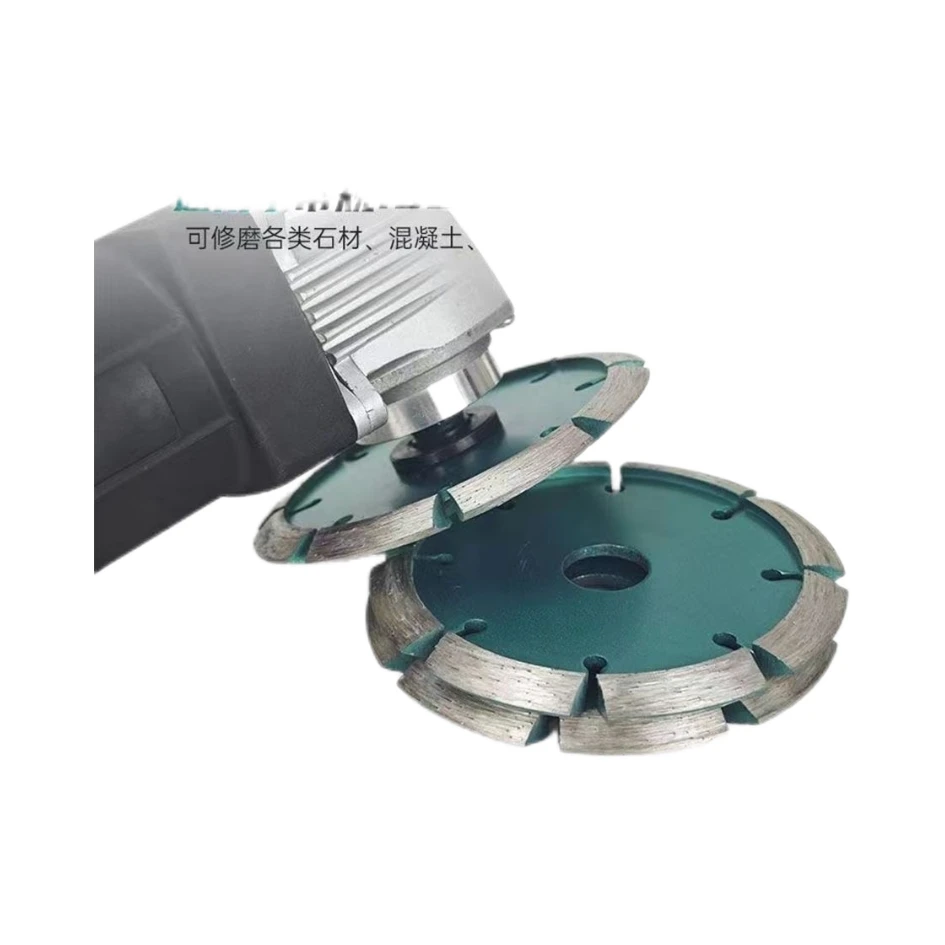 混凝土型开槽轮切割片金刚石磨边轮切割机地坪开槽石材斜边加厚