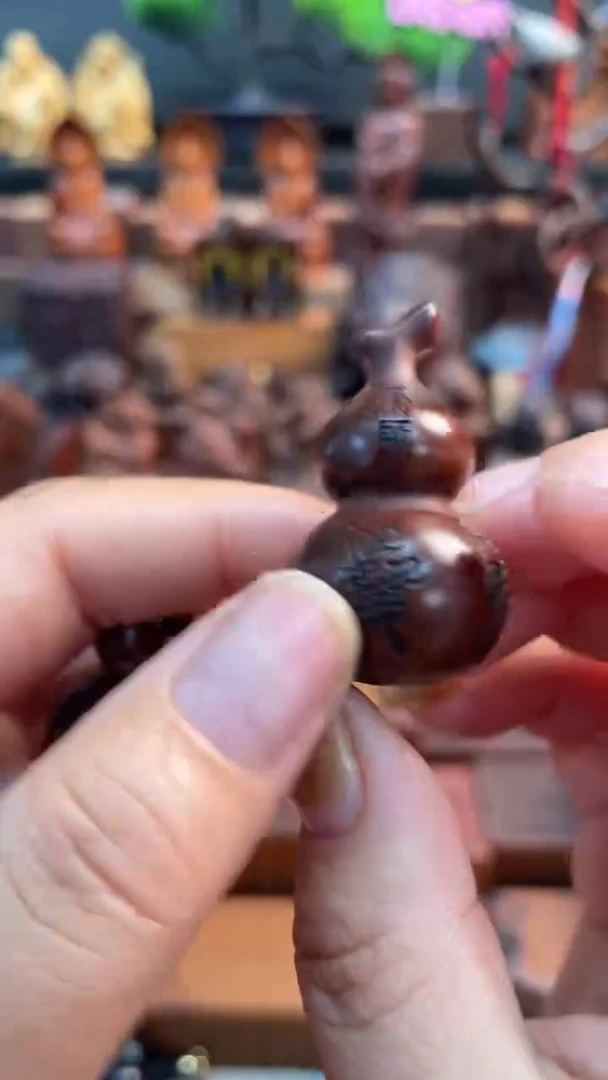 木枣木五雷一体小葫芦加挂绳